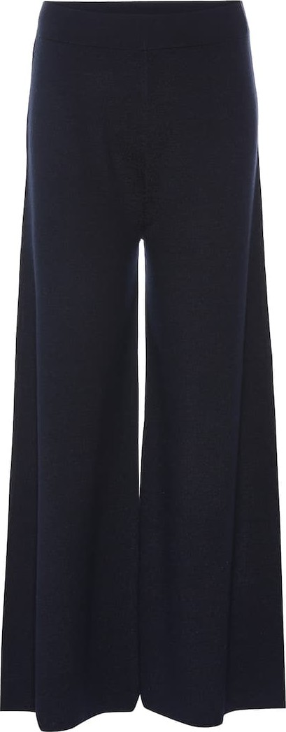 Jardin des Orangers Wool wide-leg pants