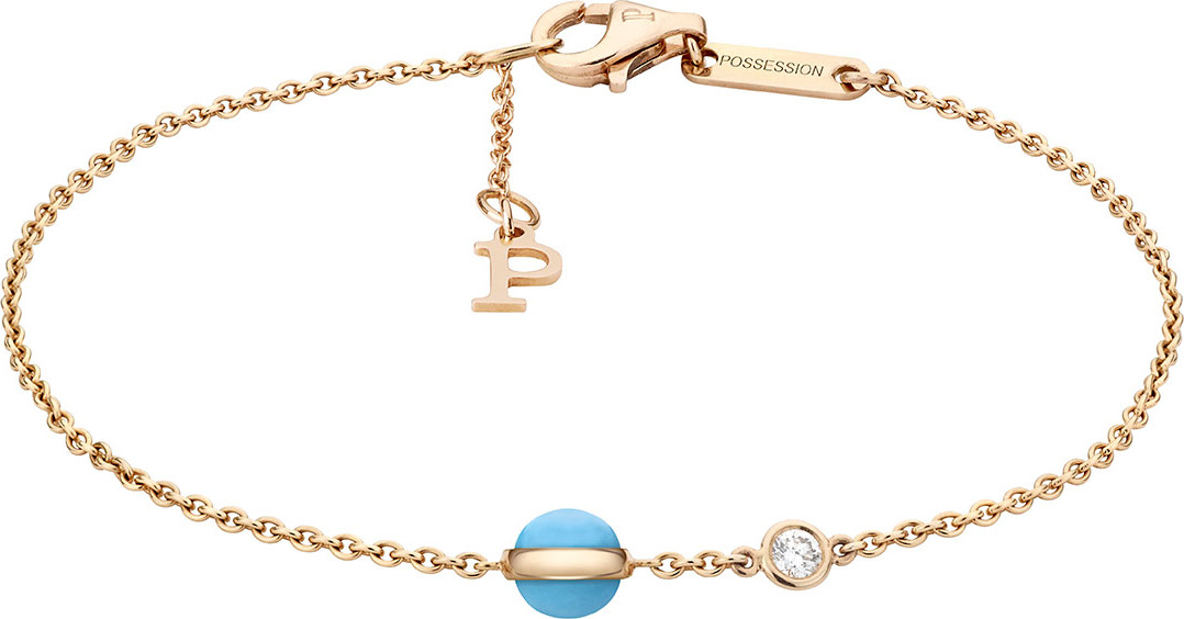 Piaget Possession Turquoise & Diamond Station Bracelet