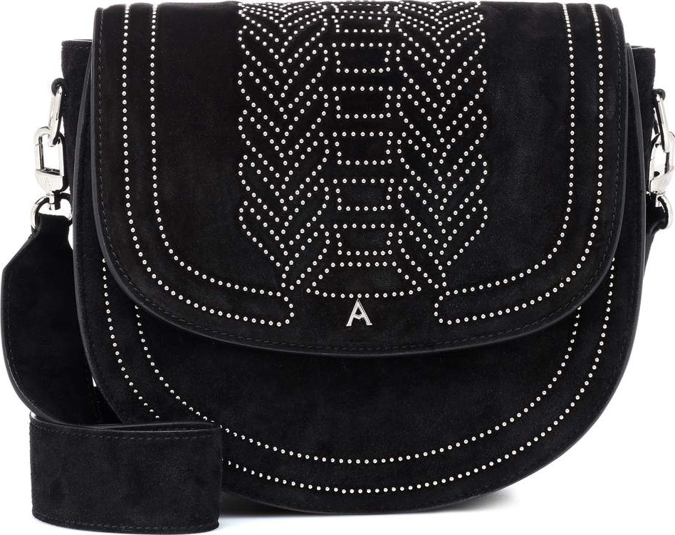 Altuzarra Ghianda Saddle suede shoulder bag