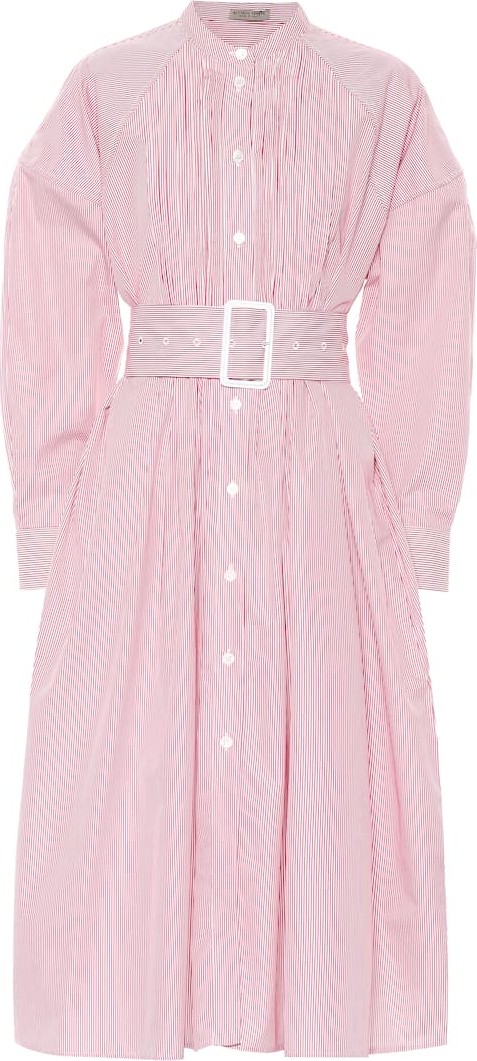 Bottega Veneta Striped cotton shirt dress