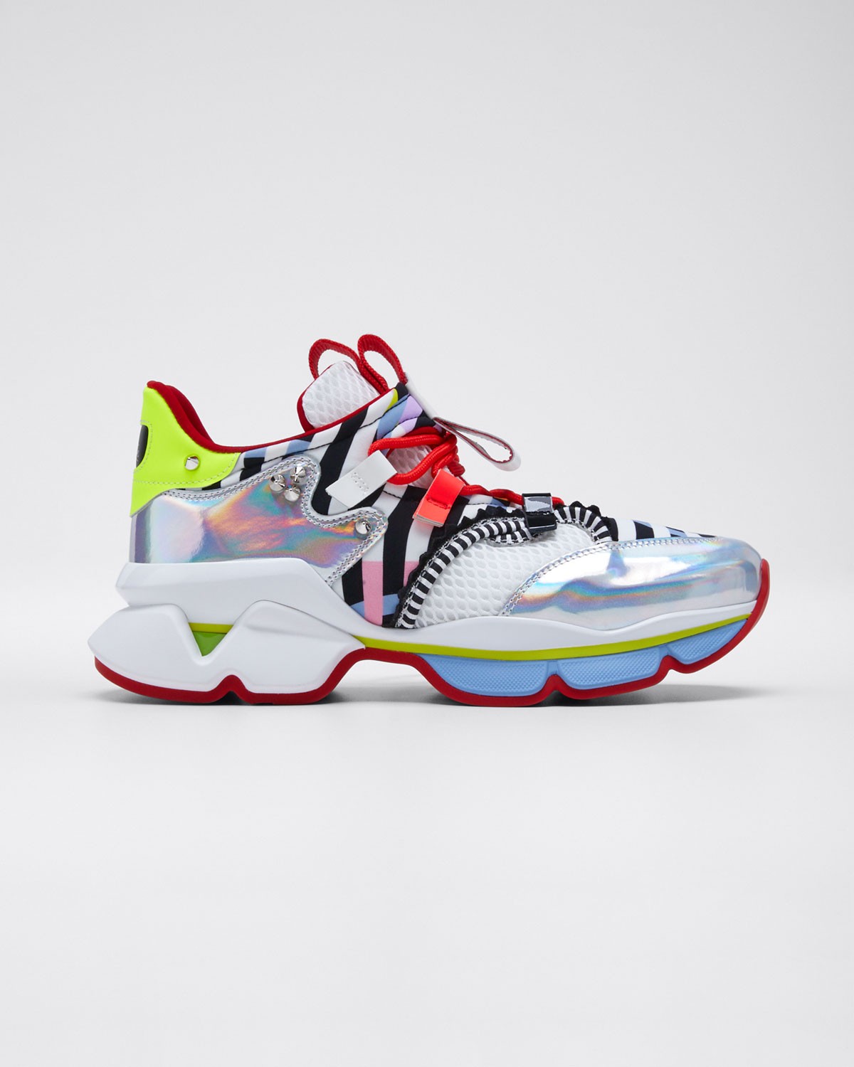 Christian Louboutin Donna Runner Red Sole Sneakers