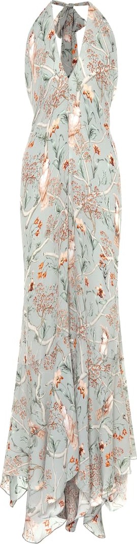 Johanna Ortiz Vanuatu silk georgette dress