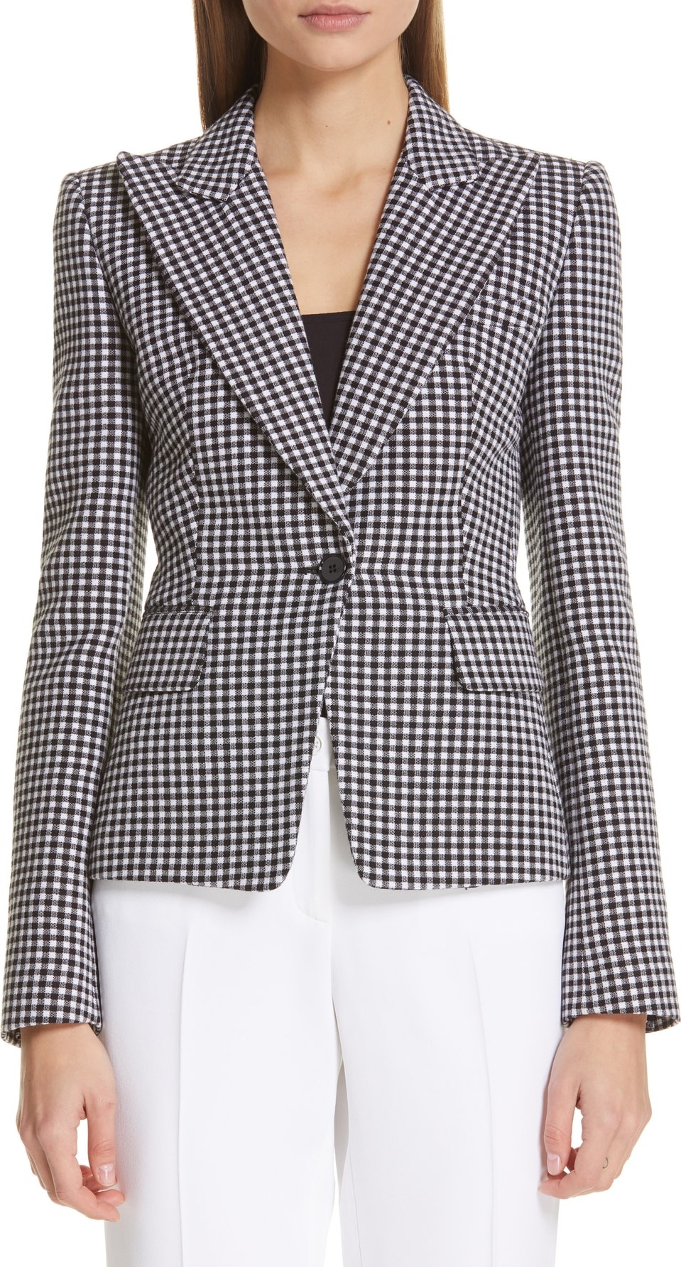 Michael Kors Gingham Blazer