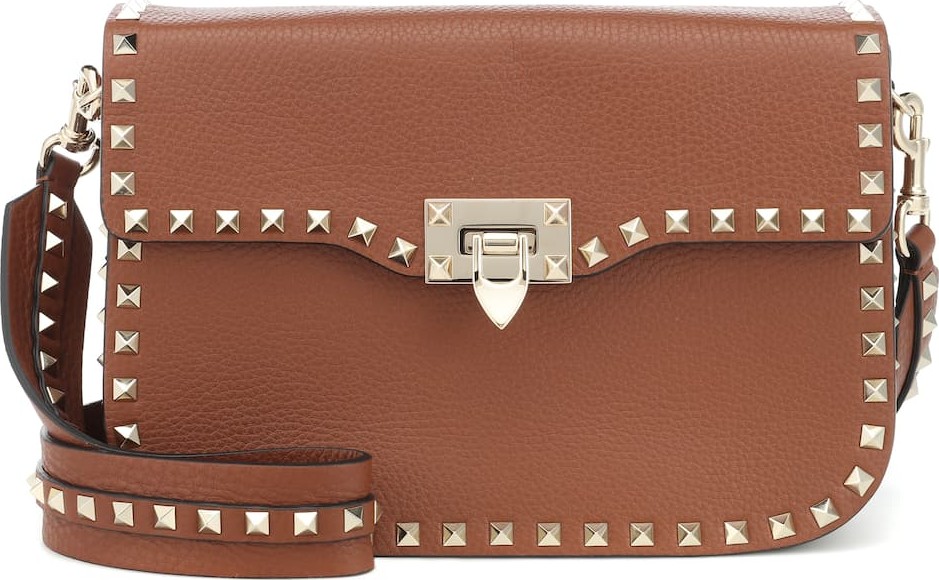 Valentino Valentino Garavani Rockstud leather shoulder bag