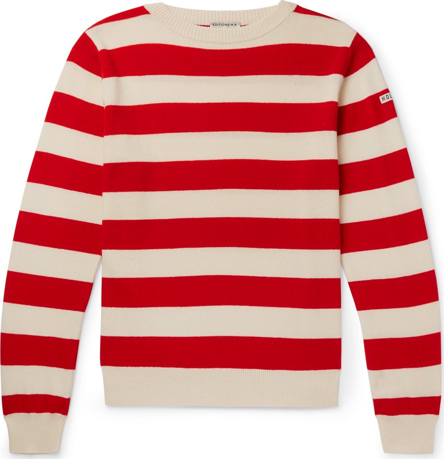 Holiday Boileau Striped Wool Sweater