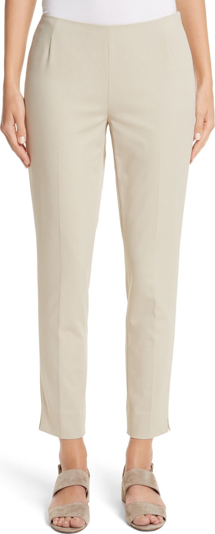 Lafayette 148 New York 'Stanton' Slim Leg Ankle Pants