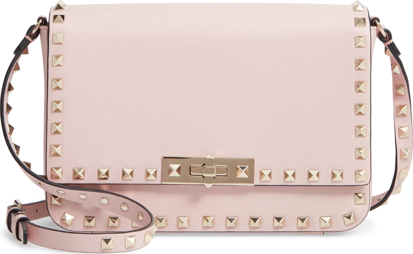 Valentino Rockstud Leather Shoulder Bag
