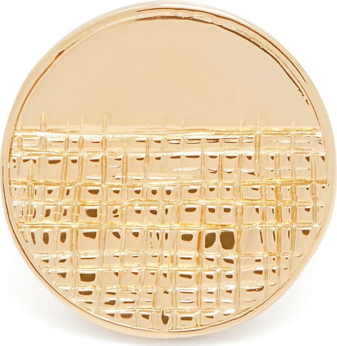 Givenchy Half-engraved circle ring