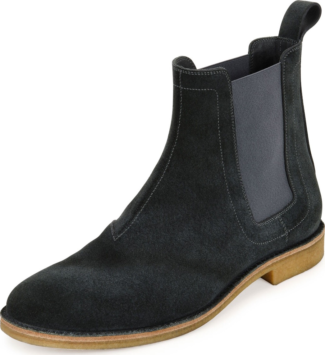 Bottega Veneta Aussie Suede Chelsea Boots
