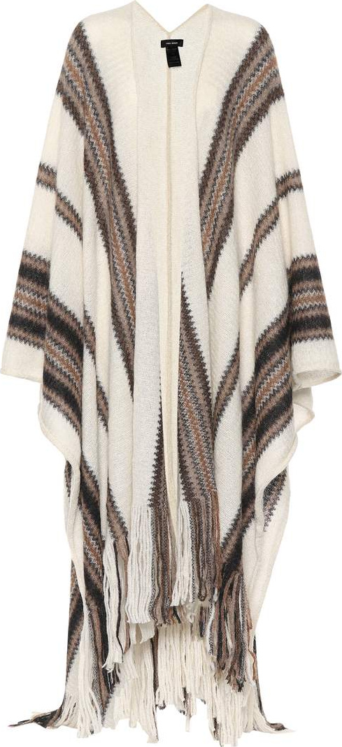 Isabel Marant Kalibo mohair and wool-blend cape