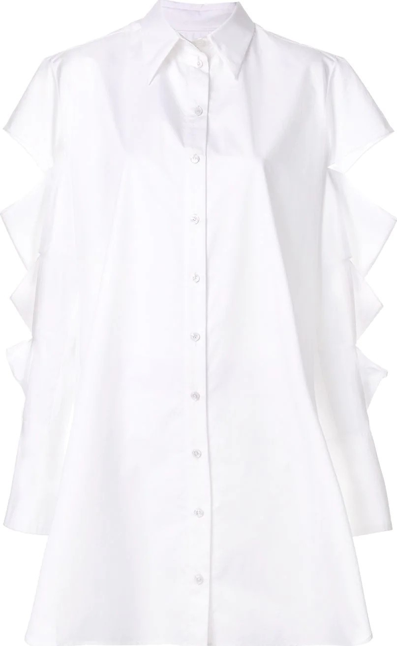 Christopher Kane slash shirt dress
