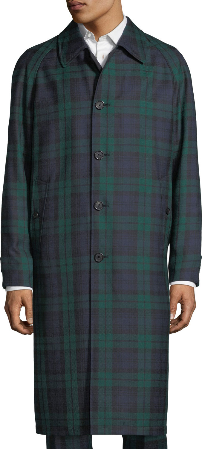 Burberry London England Hollins Reversible Top Coat