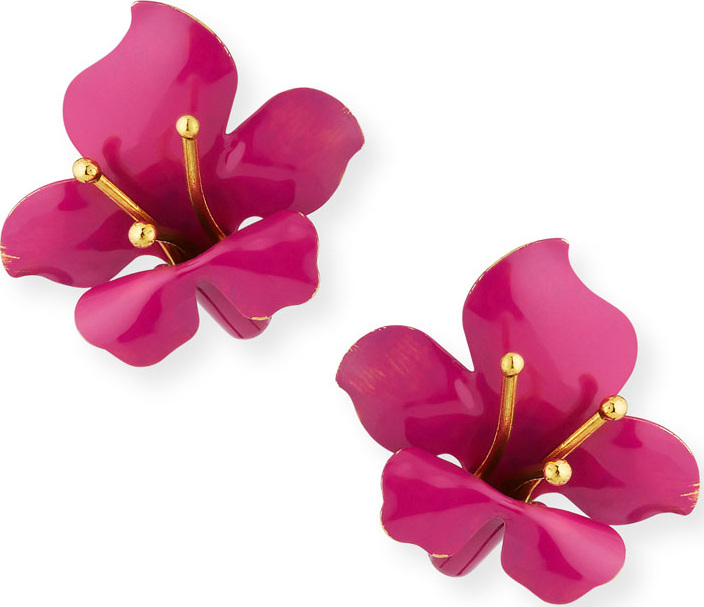 Jennifer Behr Nellie Flower Stud Earrings
