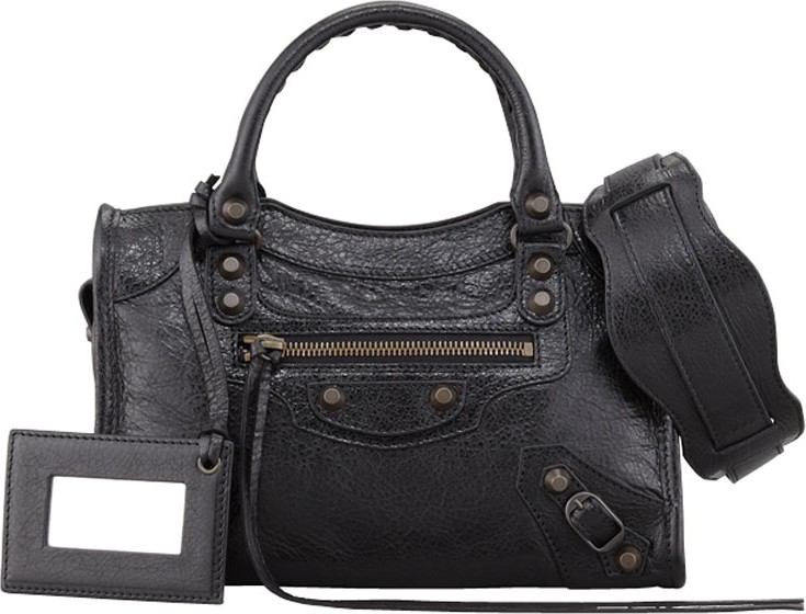 Balenciaga Classic Mini City Bag  Black