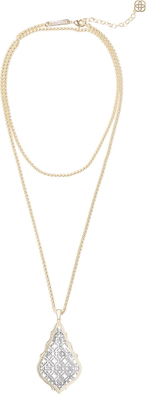 Kendra Scott Aiden Mixed Metal Pendant Necklace