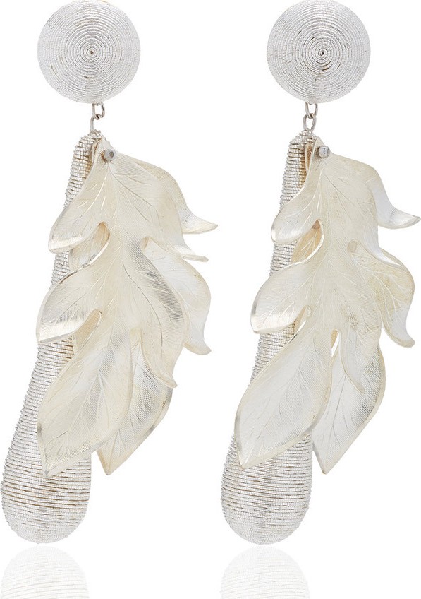 Rebecca de Ravenel Violetta Silver earrings