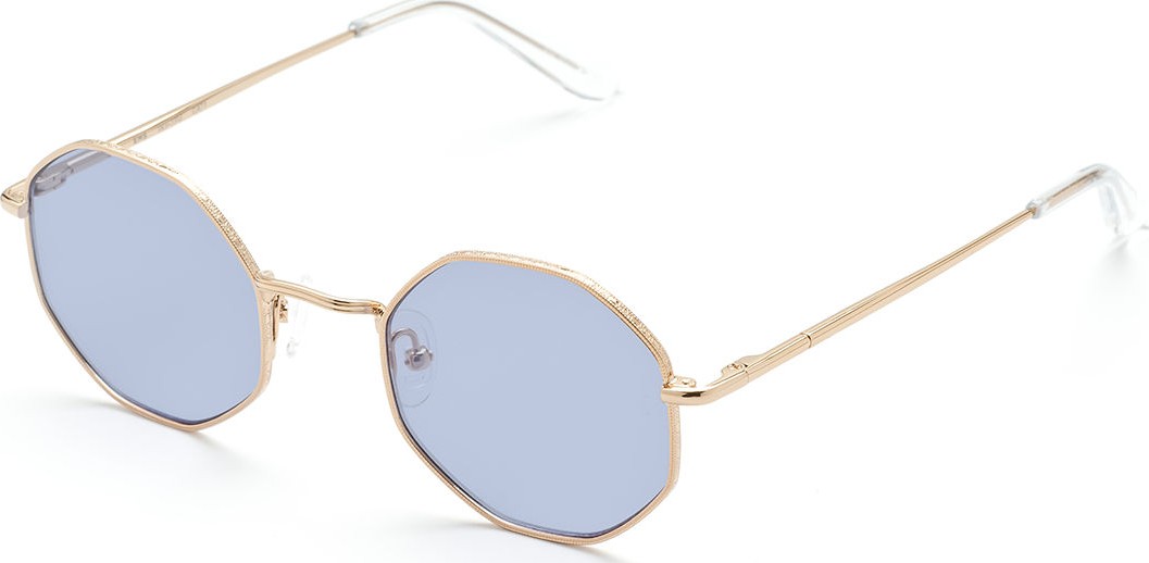 Sunday Somewhere Ems Round Titanium Sunglasses