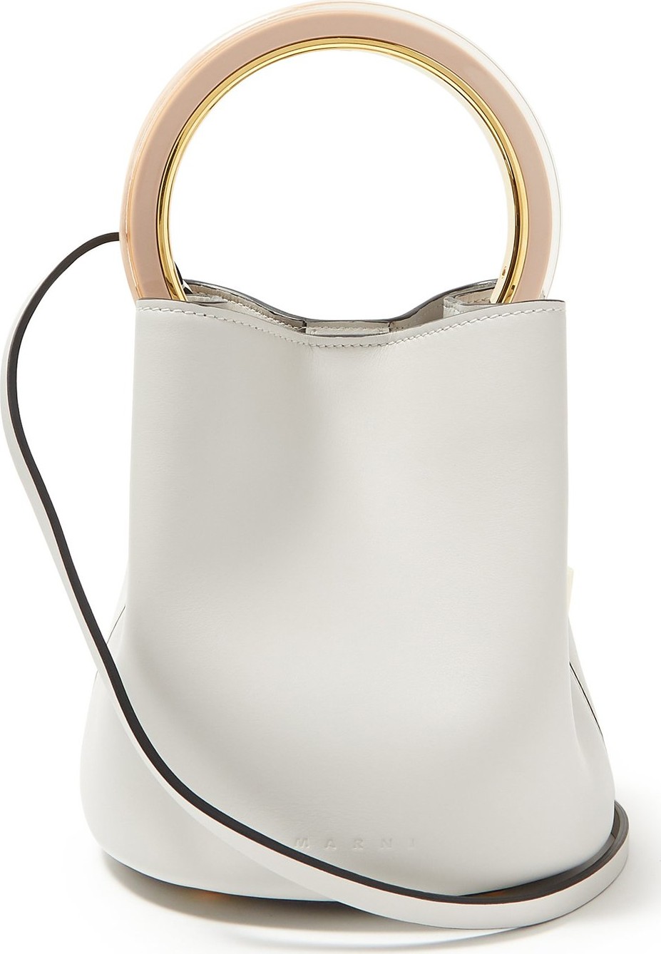 Marni Pannier leather bucket bag