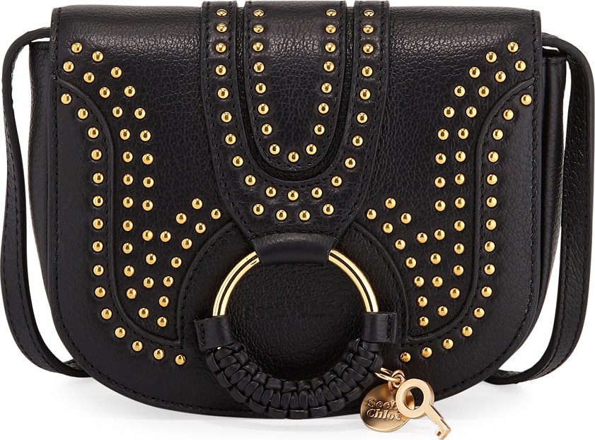 See By Chloé Hana Mini Studded Shoulder Bag