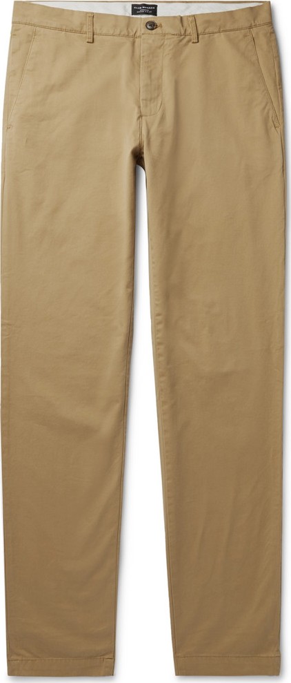 Club Monaco Slim-Fit Cotton-Blend Twill Chinos