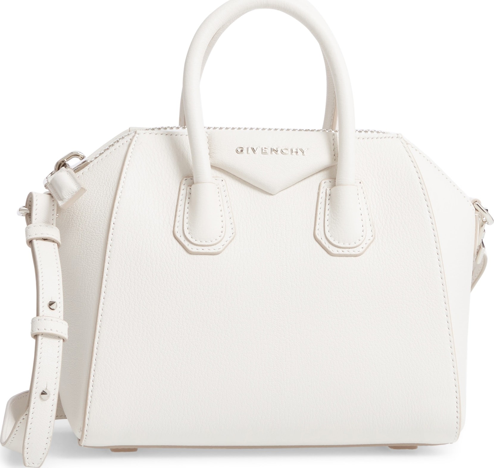 Givenchy 'Mini Antigona' Sugar Leather Satchel