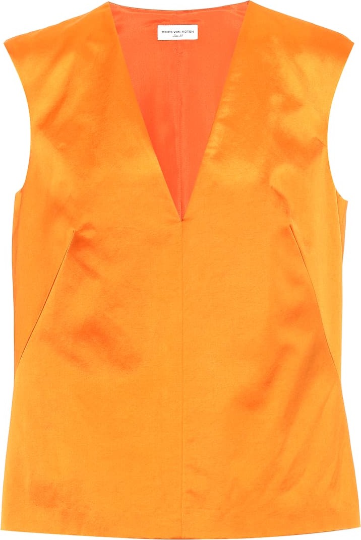 Dries Van Noten Satin top