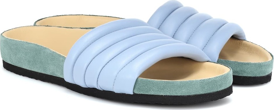 Isabel Marant Hellea leather slides