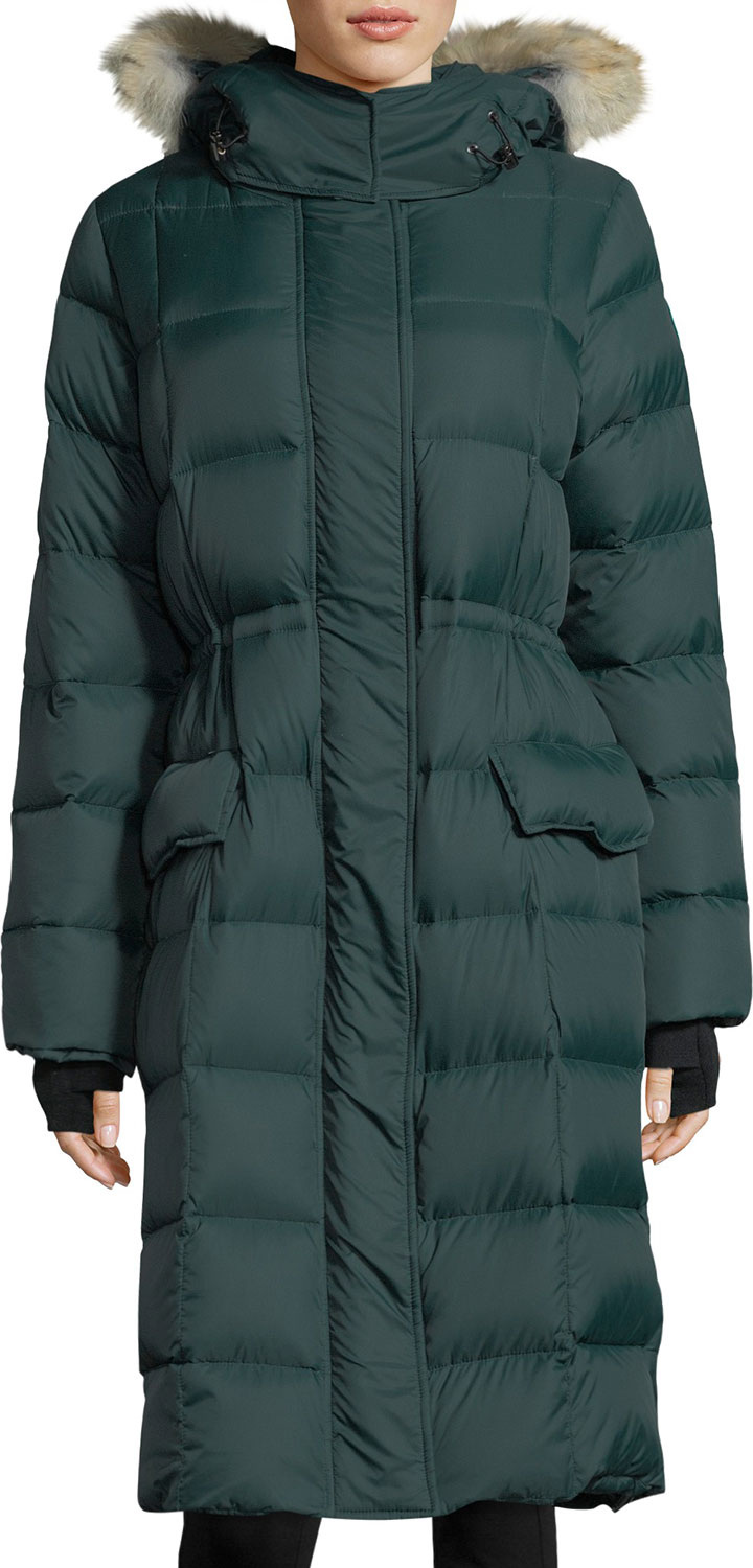 Canada Goose Lunenberg Hooded Parka Jacket with Fur Trim