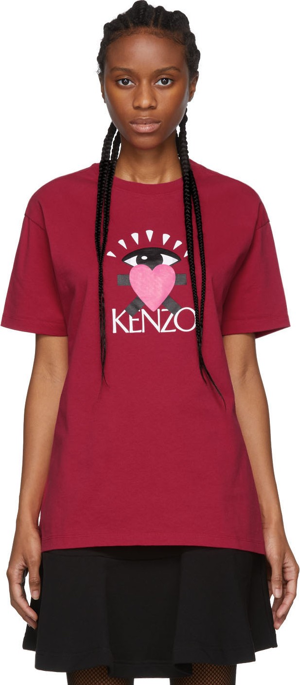 KENZO Pink Limited Edition Cupid T-Shirt