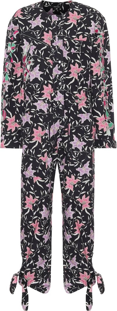 Isabel Marant Gigi printed cotton jumpsuit