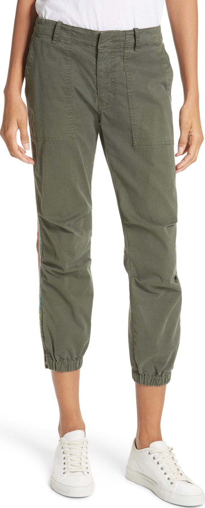 Nili Lotan French Crop Military Pants