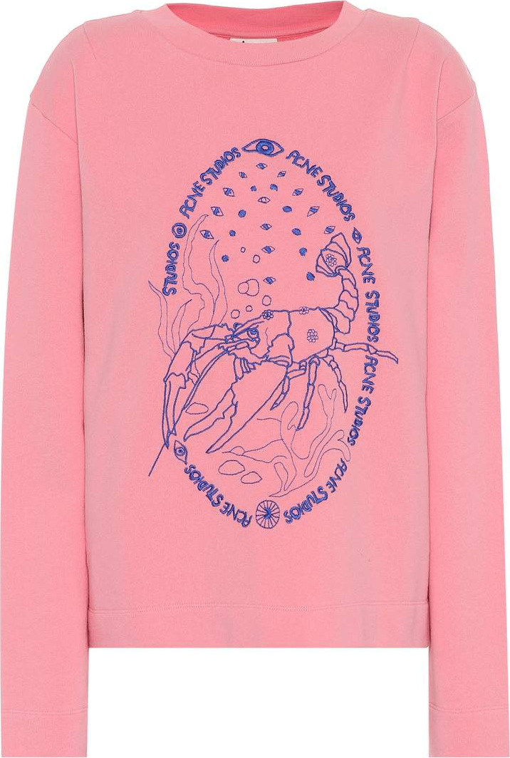 Acne Studios Oslavi E Crayfish cotton sweatshirt