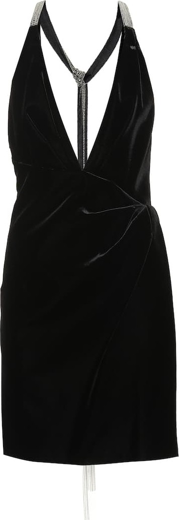 Saint Laurent Velvet minidress