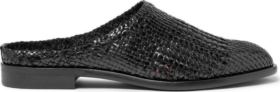 Hender Scheme Woven Leather Loafers