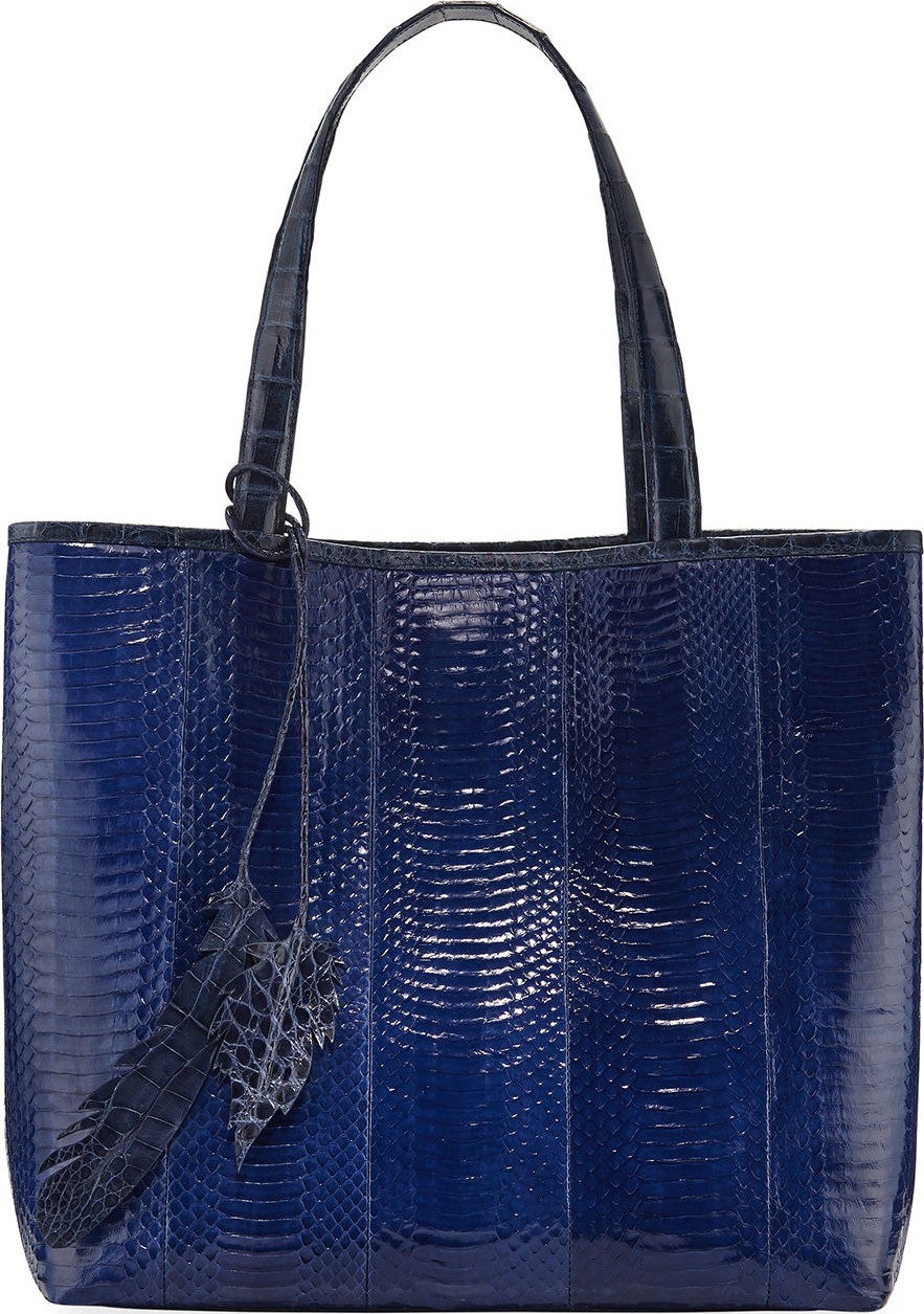 Nancy Gonzalez Erica Snakeskin Tote Bag