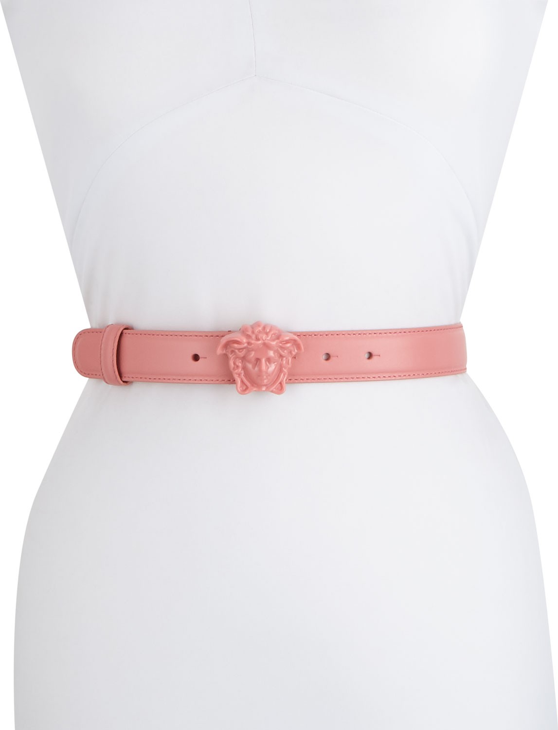 Versace Collection Palazzo Medusa Leather Belt