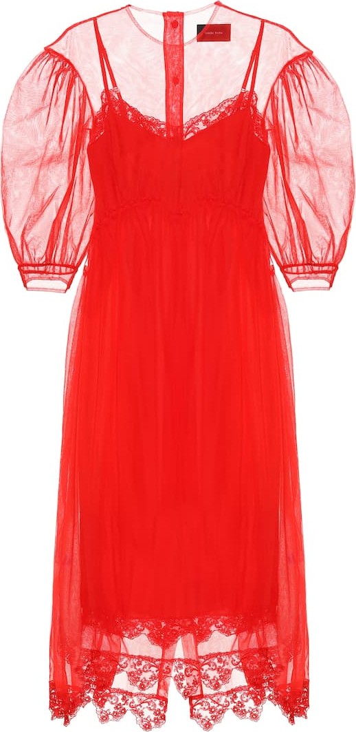 Simone Rocha Tulle midi dress