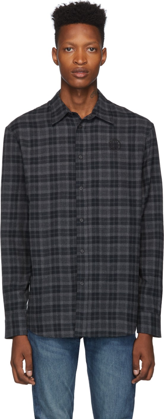 McQ - Alexander McQueen Grey Rollins Shirt