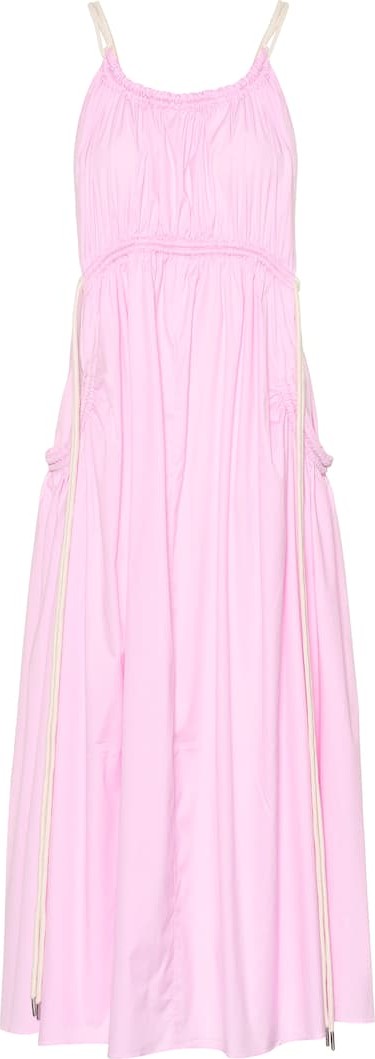 Lee Mathews Elsie cotton-blend maxi dress