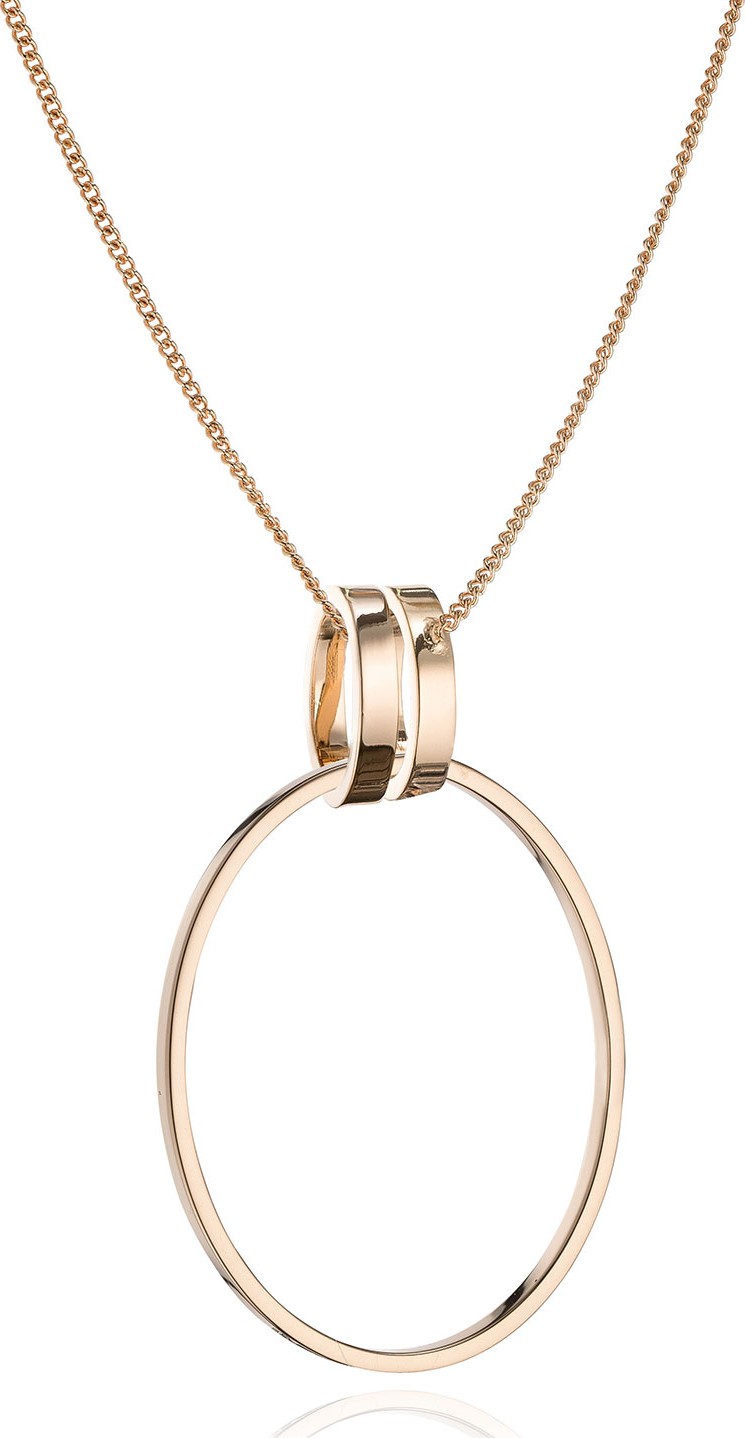 Vita Fede Cassio Open Circle Pendant Necklace