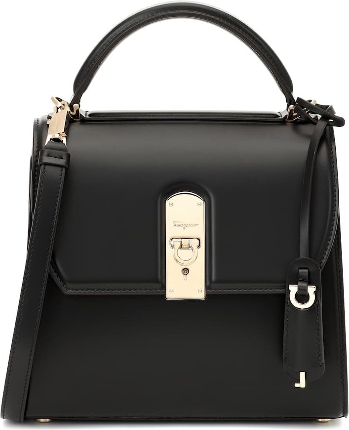 Salvatore Ferragamo BOXYZ Medium leather tote