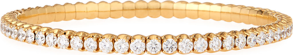 Picchiotti 18k Expandable Round Diamond Bracelet, 5.87tcw
