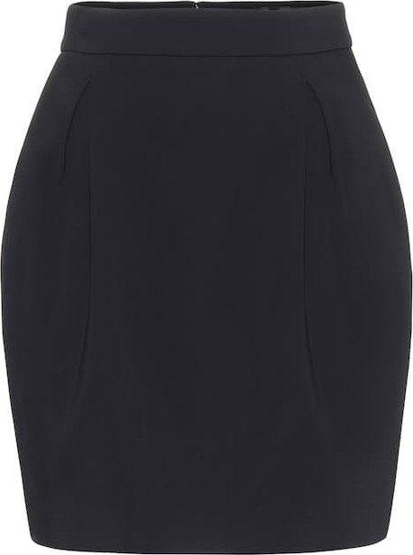 Versace Crêpe miniskirt