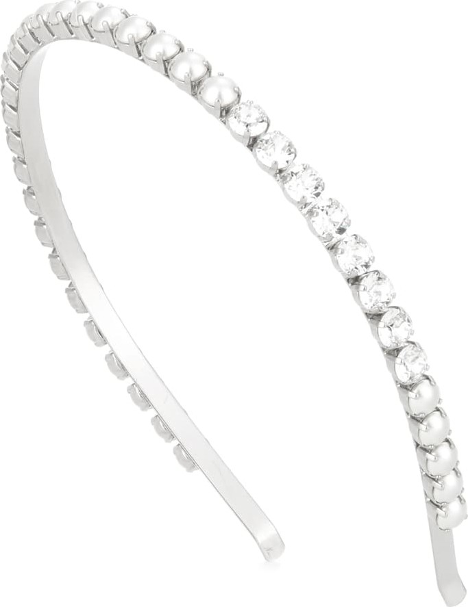 Miu Miu Crystal-embellished headband