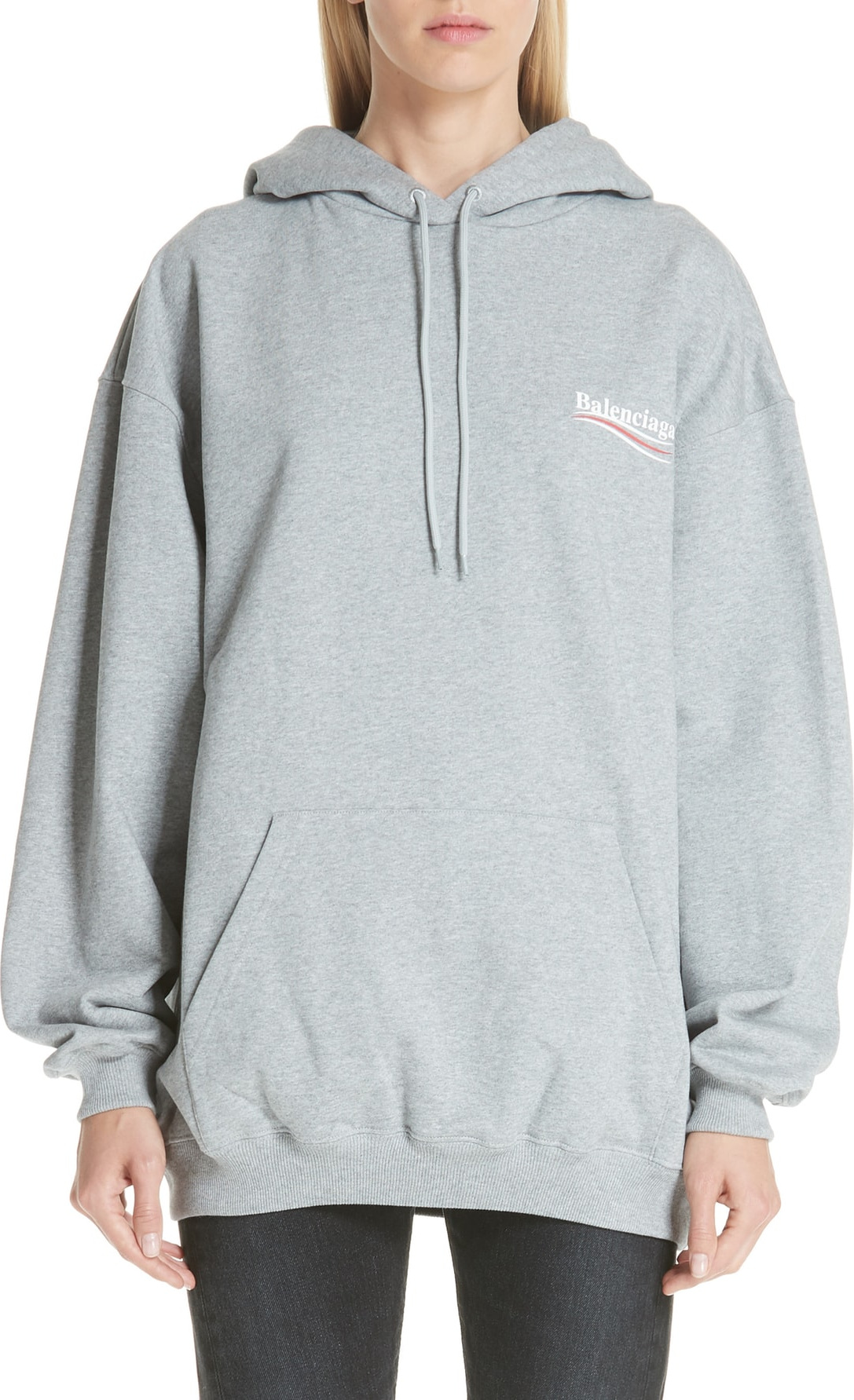 Balenciaga Campaign Logo Hoodie