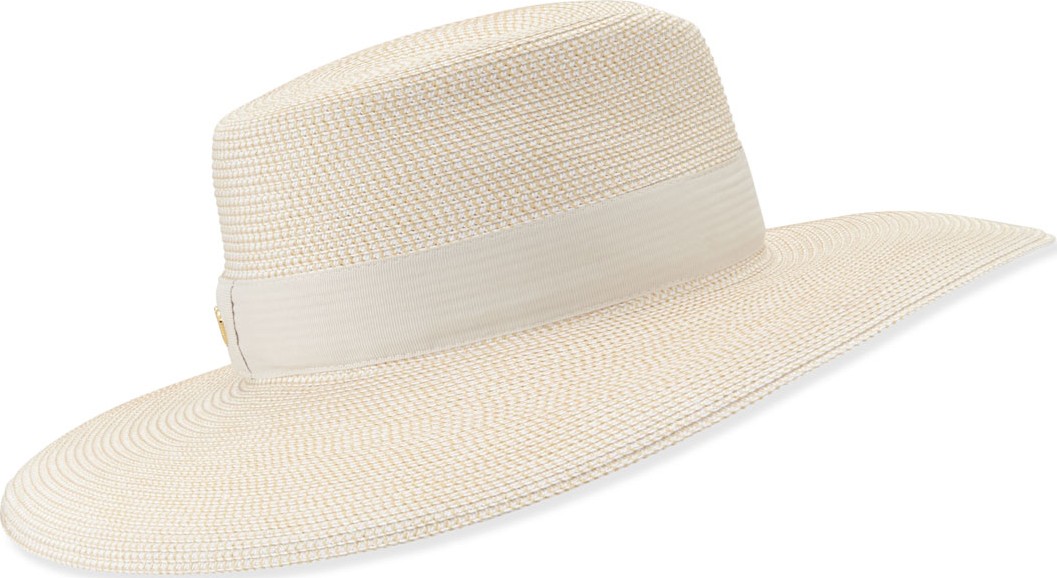 Eric Javits Daphne Woven Boater Hat