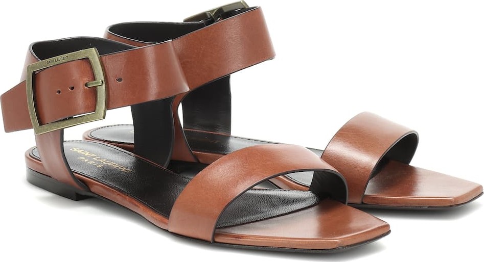 Saint Laurent Oak 05 leather sandals