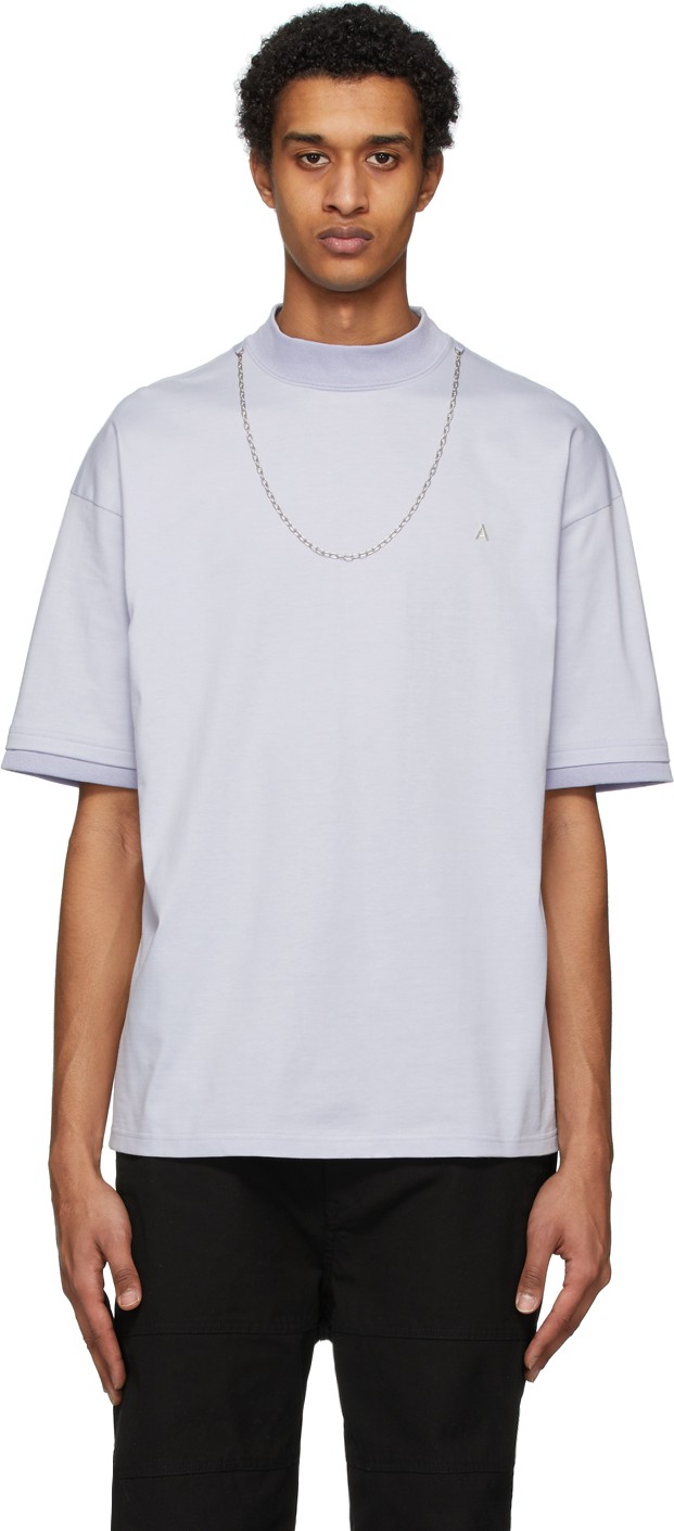 Ambush SSENSE Exclusive Purple New Chain T-Shirt