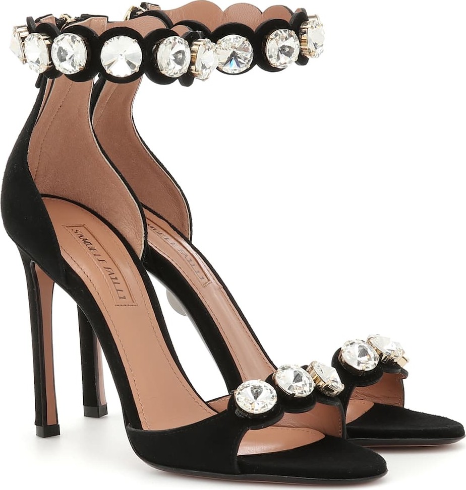 Samuele Failli Ely 105 embellished suede sandals