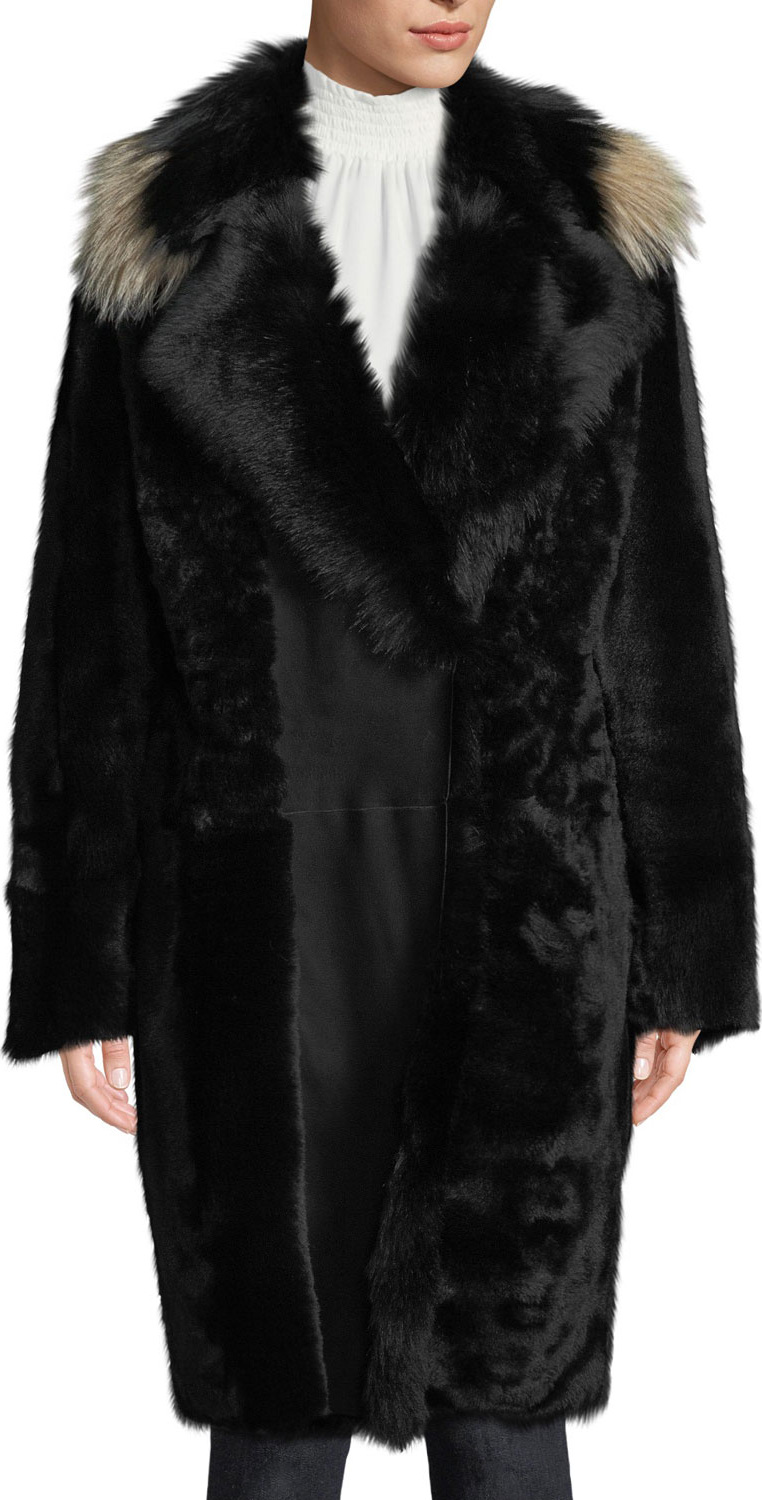 KOBI HALPERIN Miranda Long Fur Coat